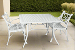 Vega Diamond Square Table with 2Chairs (Set of 3)