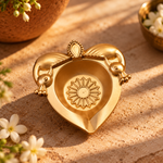 Ibex Heirloom Diya Gift Box – Set of 4 | Lotus & Peacock
