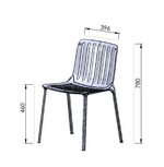 Nebula Die-Cast Aluminium Stackable Chair