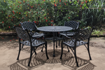 Orion Outdoor Set of 1Table with 4Chairs