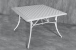 Vega Diamond  Aluminium Outdoor Square Table