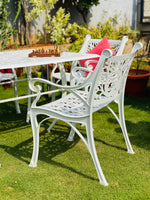 Vega Floral Aluminium Outdoor Chair